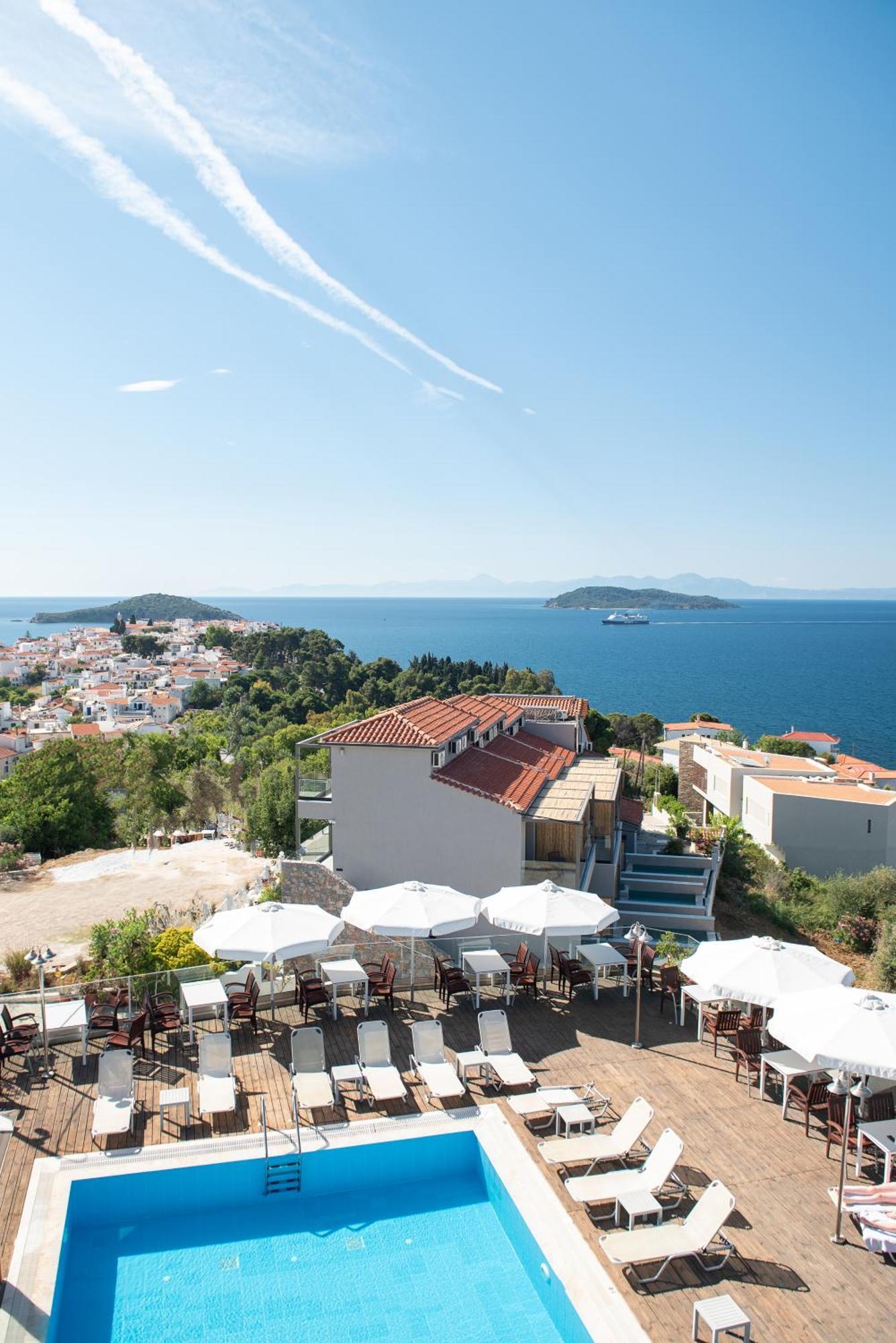 Poseidon Villas Skiathos Town Bagian luar foto