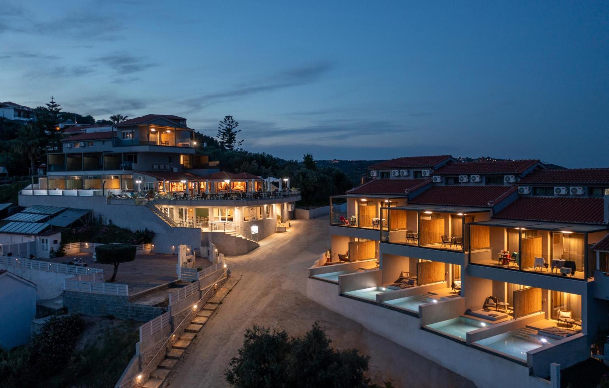 Poseidon Villas Skiathos Town Bagian luar foto